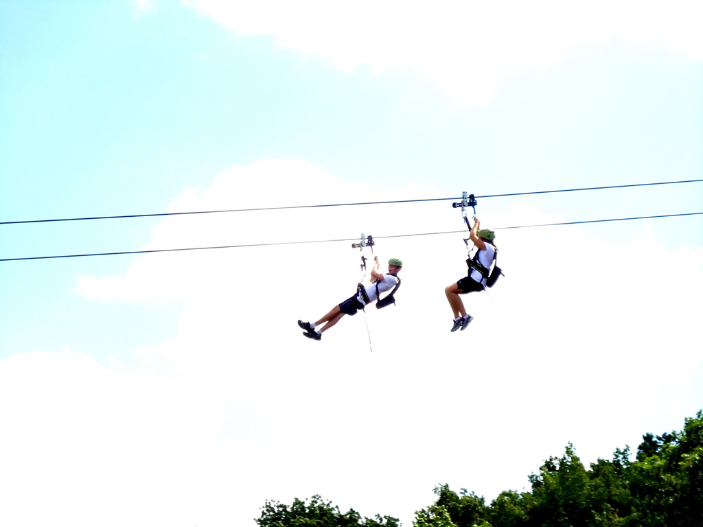 Indiana zipline