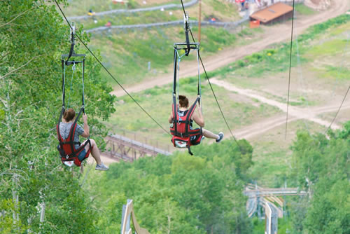 ZipRider at the Park City Mountain Resort